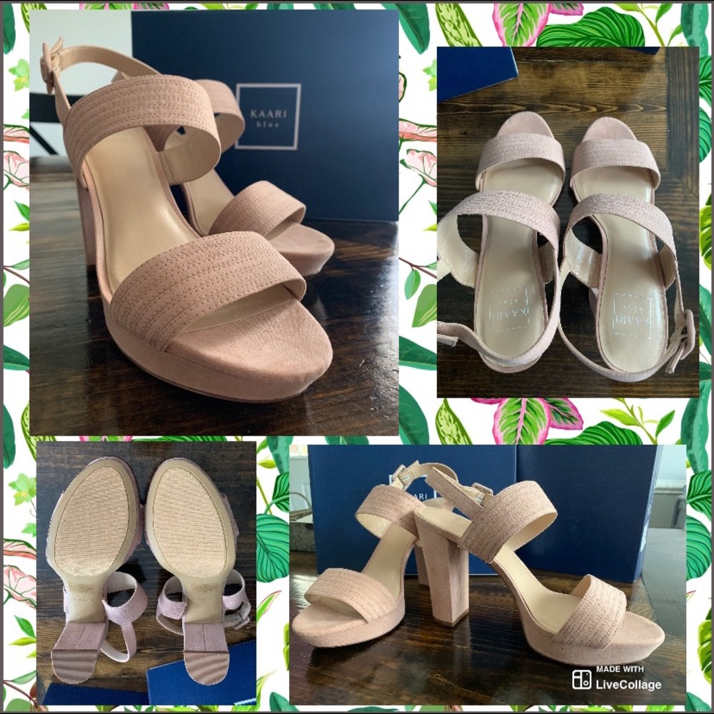 KAARI blue || Women’s Cora Platform Sandal || 10M